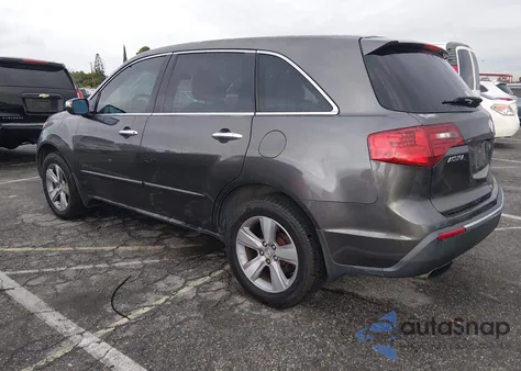 2012 Acura Mdx Technology Package z USA, uszkodzony, nr VIN 2HNYD2H32CH504867